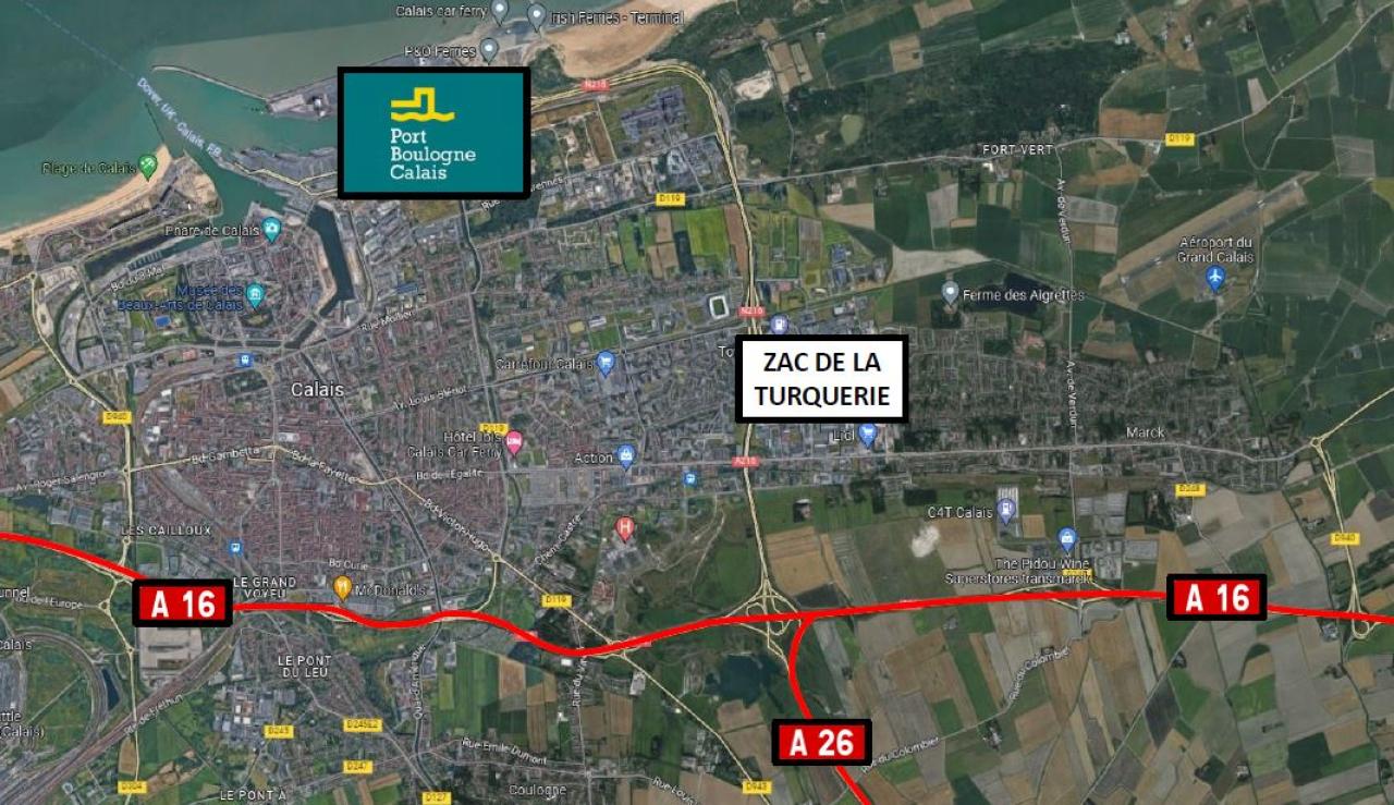 Local d'activité Calais 9169m² Location local d'activité Calais Pas-de-Calais OLACT2428024 2
